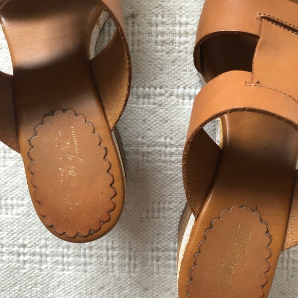 Anthropologie Miss Albright Anjal Slides, Tan, 9W - Picture 6 of 9
